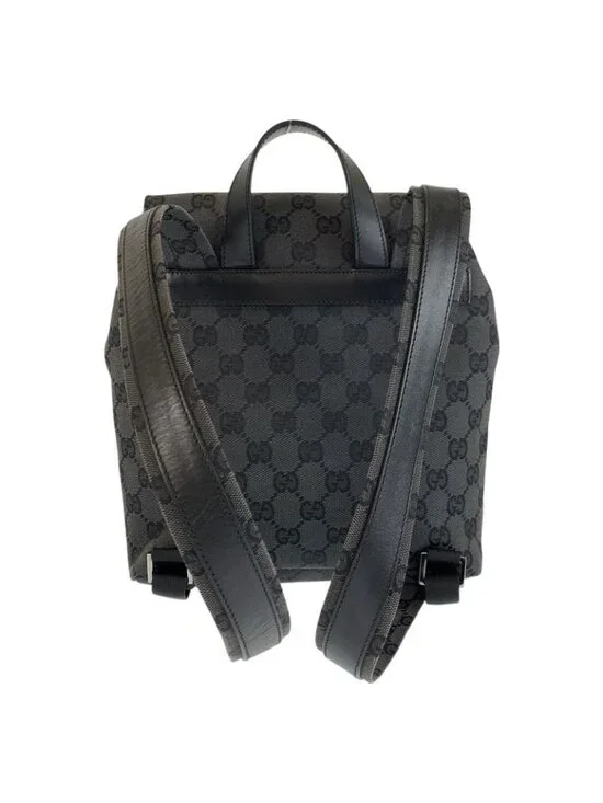 Gucci Black GG Canvas 003 Backpack - Picture 2 of 9
